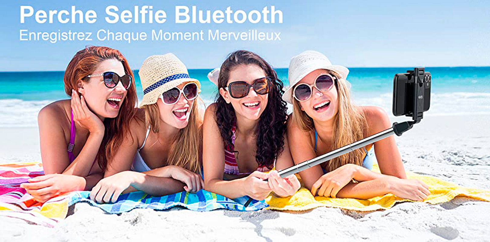 Perche Selfie Bluetooth Sans Fil