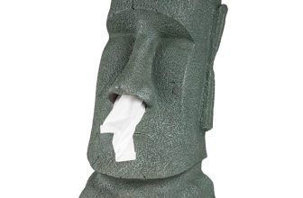 Distributeur de mouchoirs Statue Moaï