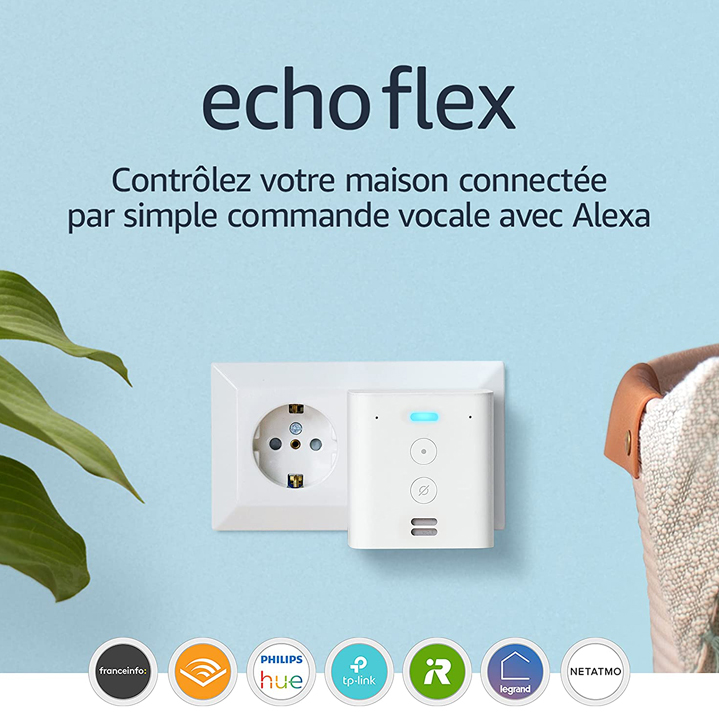 Prise Connectée Echo Flex - Utiliser Alexa Partout à la Maison