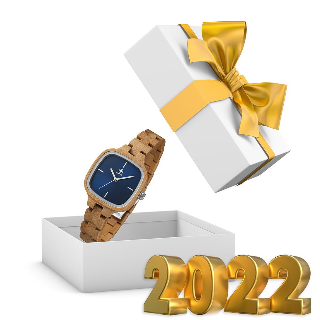 Offrir une montre en bois en cadeau