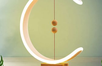 Lampe de Table Design avec Boules Magnétiques