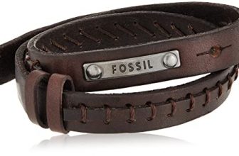 Fossil Bracelet Double Brun