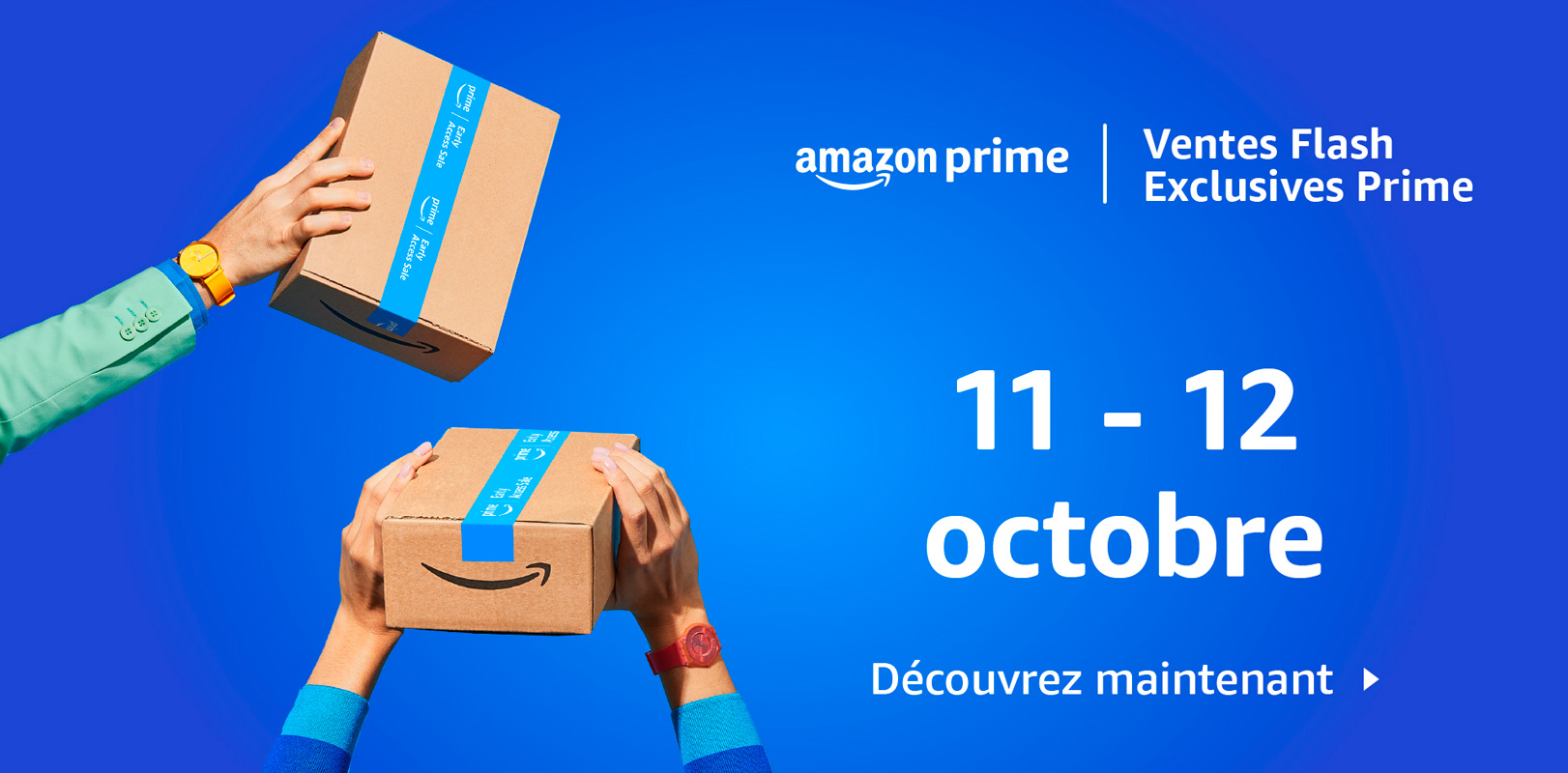 Amazon Ventes Flash Exclusives Prime les 11 et 12 octobre