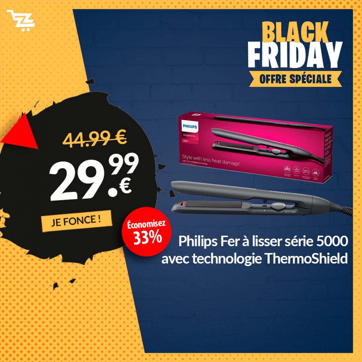 Fer à Repasser De Voyage Philips – Type Hôtesse, Poignée Pliable – Testé, Chauffe Bien