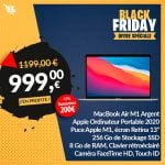 MacBook Air M1 Argent