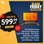 PC Portable Gamer ASUS TUF Gaming A15 | 15,6"