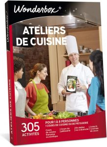 Coffret Cadeau - Gastronomie - Ateliers De Cuisine - 1 Cours De Cuisine Ou De Pâtisserie