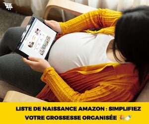 Liste de naissance Amazon : Simplifiez votre grossesse organisée