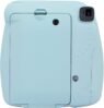 Façade arrière de l'appareil photo instantané instax mini 9 bleu glacier