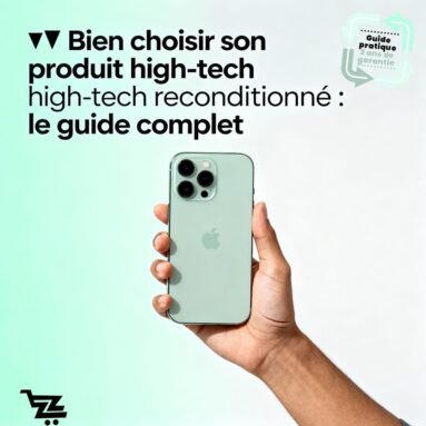 Guide complet : comment bien choisir un produit high-tech reconditionné