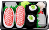 Boite de chaussettes en forme de sushi pour femmes et hommes