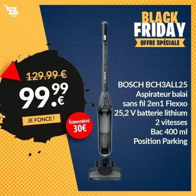 BOSCH Aspirateur balai Sans Fil