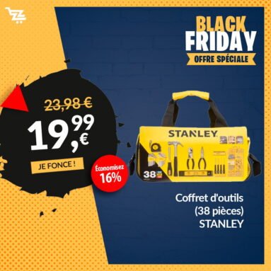 Coffret d’outils STANLEY 38 Pièces