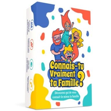 Jeu de Société Connais-tu Vraiment ta Famille?