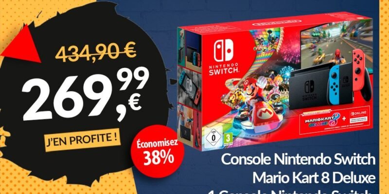 Black Friday Week 7 Console Nintendo Switch Mario Kart 8 Deluxe