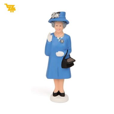Figurine Solaire Queen Elizabeth II Salue La Foule