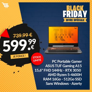 PC Portable Gamer ASUS TUF Gaming A15 | 15.6 Pouces