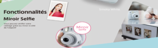 Fonctionnalités Miroir Selfie Appareil Photo Instantané Fujifilm Instax Mini 9